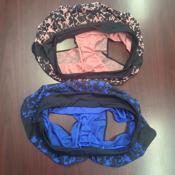 LOT of 2 - Nike Women Size XL Dri-Fit Brief Lined Inseam 3" Running Shorts - Picture 4 of 11